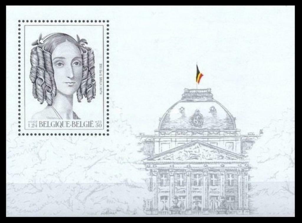 BL88 Postzegel Blok Belgische Koningshuis (Louisa-Maria), Postzegels en Munten, Ophalen of Verzenden, Frankeerzegel, Postfris