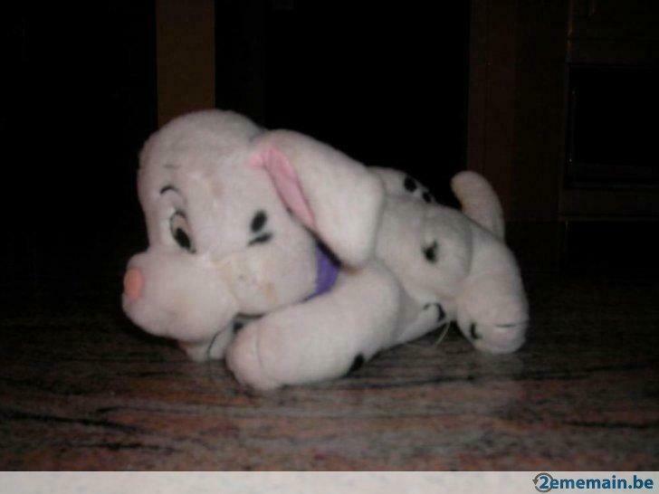 Peluche chien (dalmatien), Kinderen en Baby's, Speelgoed | Knuffels en Pluche, Gebruikt