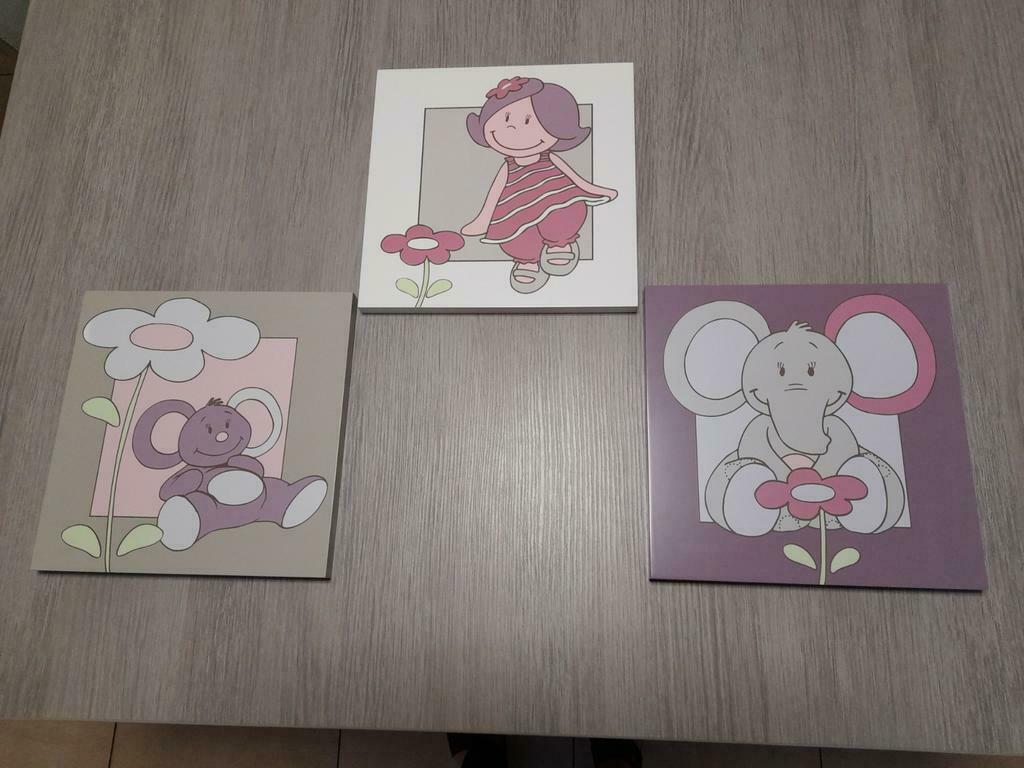 muur kadertjes noukie's, Enfants & Bébés, Enlèvement ou Envoi, Comme neuf, Décoration murale