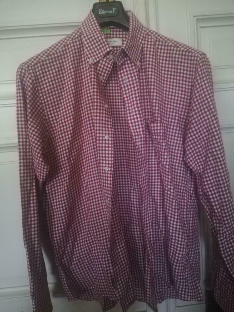 Christian Berg, geruit hemd, size 52, flanel, Kleding | Heren, Overhemden, Ophalen of Verzenden