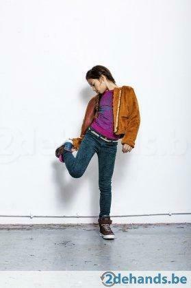 Heel mooie skinny jeans voor stoere meiden CKS mt 140/10A!!!, Gebruikt, Meisje, Broek