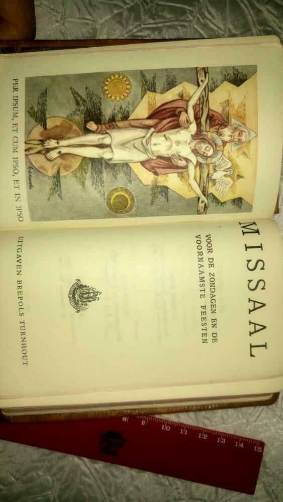 Missel Missaal 6 -9-13-31 janvier 1963 Thurnhout, Verzamelen, Religie, Ophalen of Verzenden