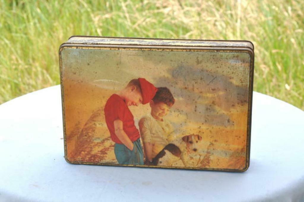 §boite en fer chocolat Jacques, Enlèvement ou Envoi, Utilisé, Autre