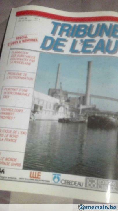 tribune de l'eau -cebedeau- 1989 à 1996, Livres, Journaux & Revues, Utilisé