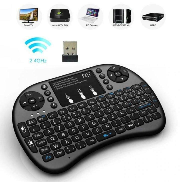 clavier sans fil azerty français retro eclairé avec batterie, Informatique & Logiciels, Envoi, Neuf