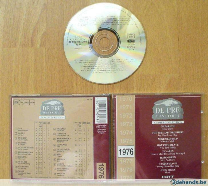 cd diverse artiesten de pre historie 1976 queen kraftwerk, Ophalen of Verzenden, 1960 tot 1980, Gebruikt