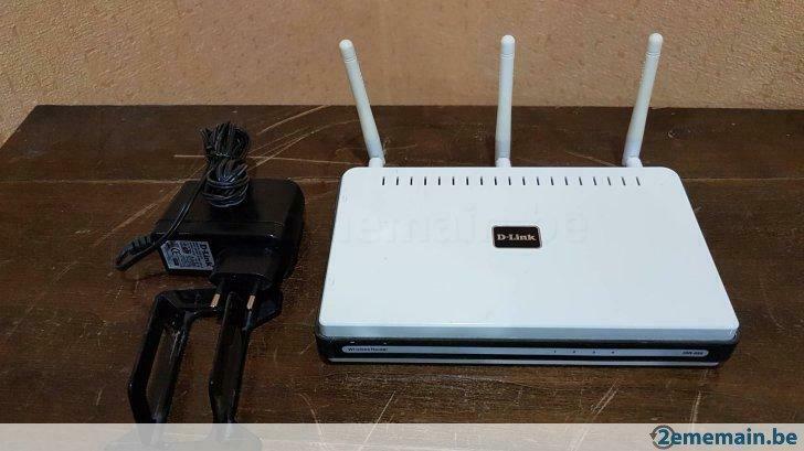 routeur D-link type DIR-655 (70), Ophalen of Verzenden, Gebruikt