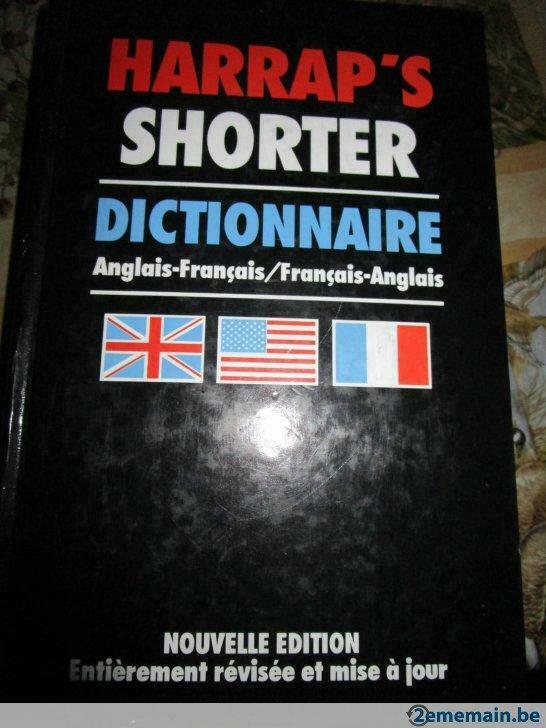 Dictionnaire Anglais Français, Nieuw