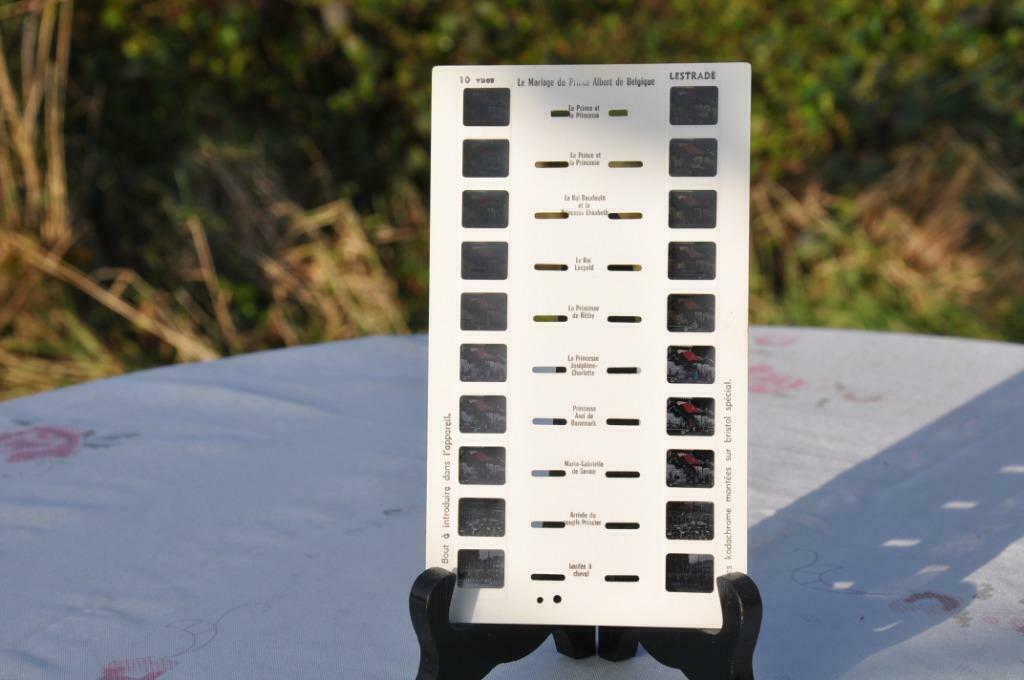 carte photo stereoscopique lestrade mariage albert et paola, Verzamelen, Ophalen of Verzenden, Gebruikt, Overige onderwerpen, Foto