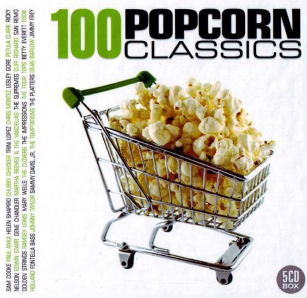 100 Popcorn Classics 5 CD Box New & SEALED  Collector item, Cd's en Dvd's, Ophalen of Verzenden, Boxset