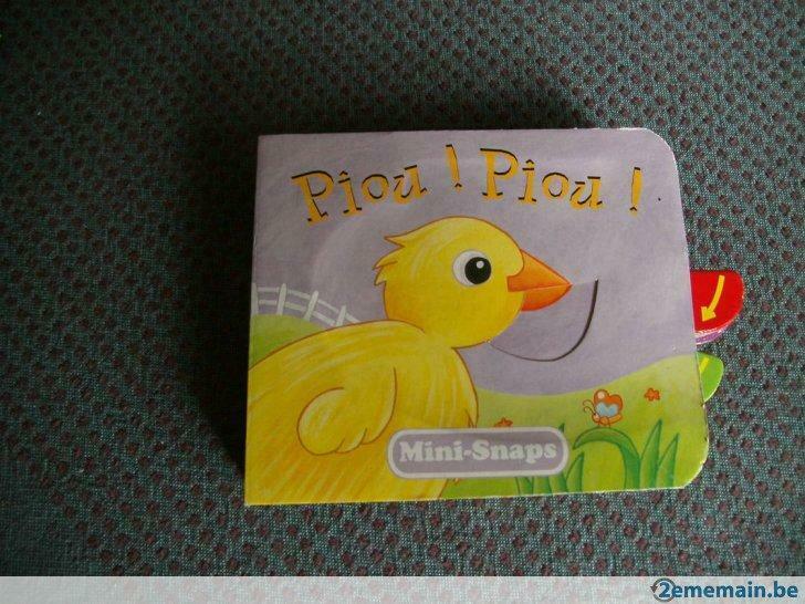 livre "piou ! piou !". delphine lacharron., Livres, Envoi, Utilisé, 0 à 6 mois