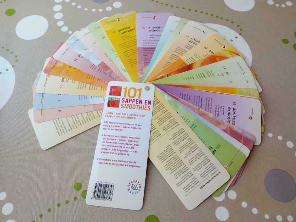 101 Sappen en Smoothies - Natalie Savona - Receptenwaaier, Boeken, Ophalen