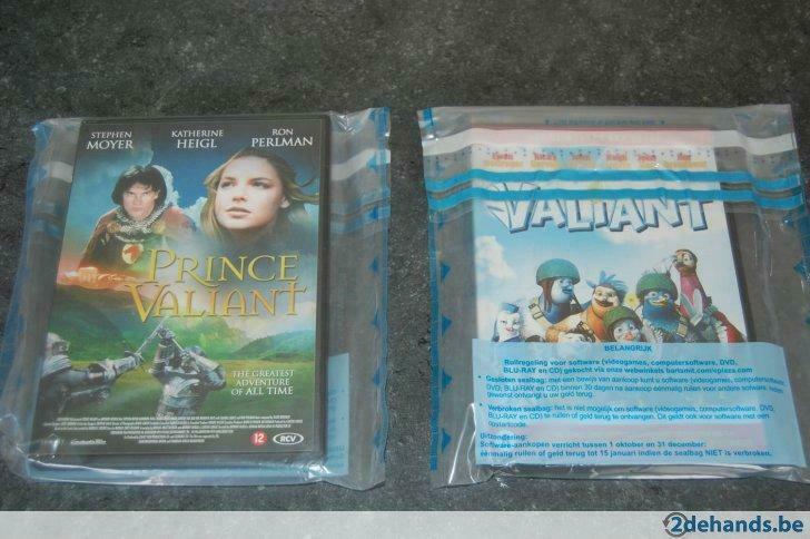 DVD-(Prince)Valiant/Streep wil racen/Anne Frank, Ophalen of Verzenden, Film
