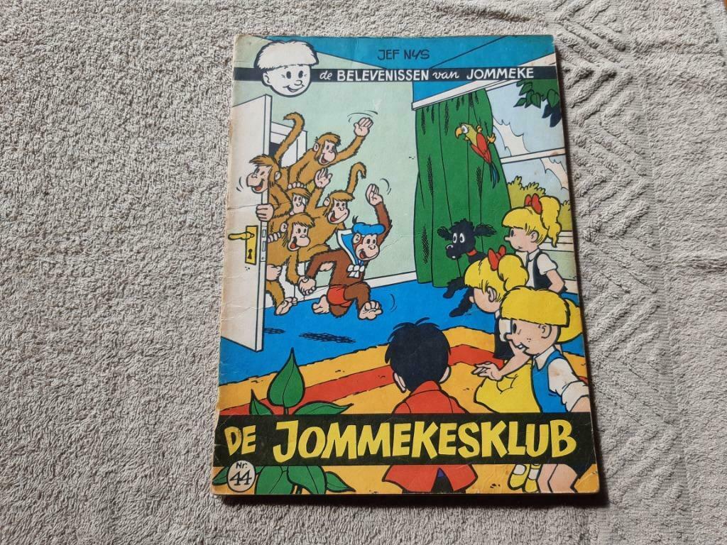 Jommeke.44.De Jommekesklub., Boeken, Stripverhalen, Eén stripboek, Ophalen of Verzenden, Gelezen