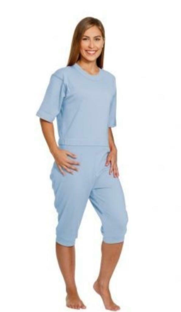 hansop / plukpak SUPRIMA 4710 pyjama voor demente personen, Kleding | Dames, Ondergoed en Lingerie, Nachtkleding, Blauw, Ophalen of Verzenden