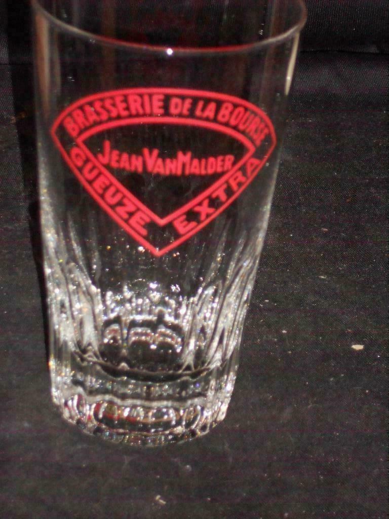 Gueuze.Kriek.Lambic.Brasserie Van Malder.Jean.Framboise, Enlèvement ou Envoi, Utilisé, Verre ou Verres, De Koninck