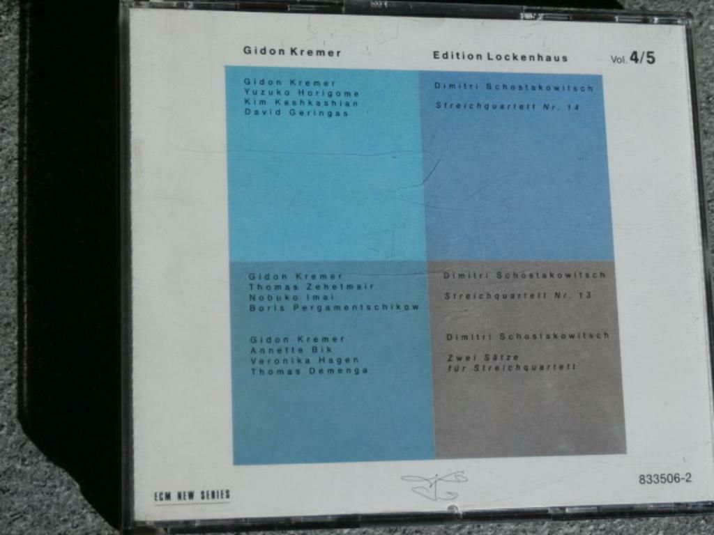 GidonKremer Edition Lockenhaus vol4/5 2CD, Cd's en Dvd's, Ophalen of Verzenden, Overige typen, Boxset