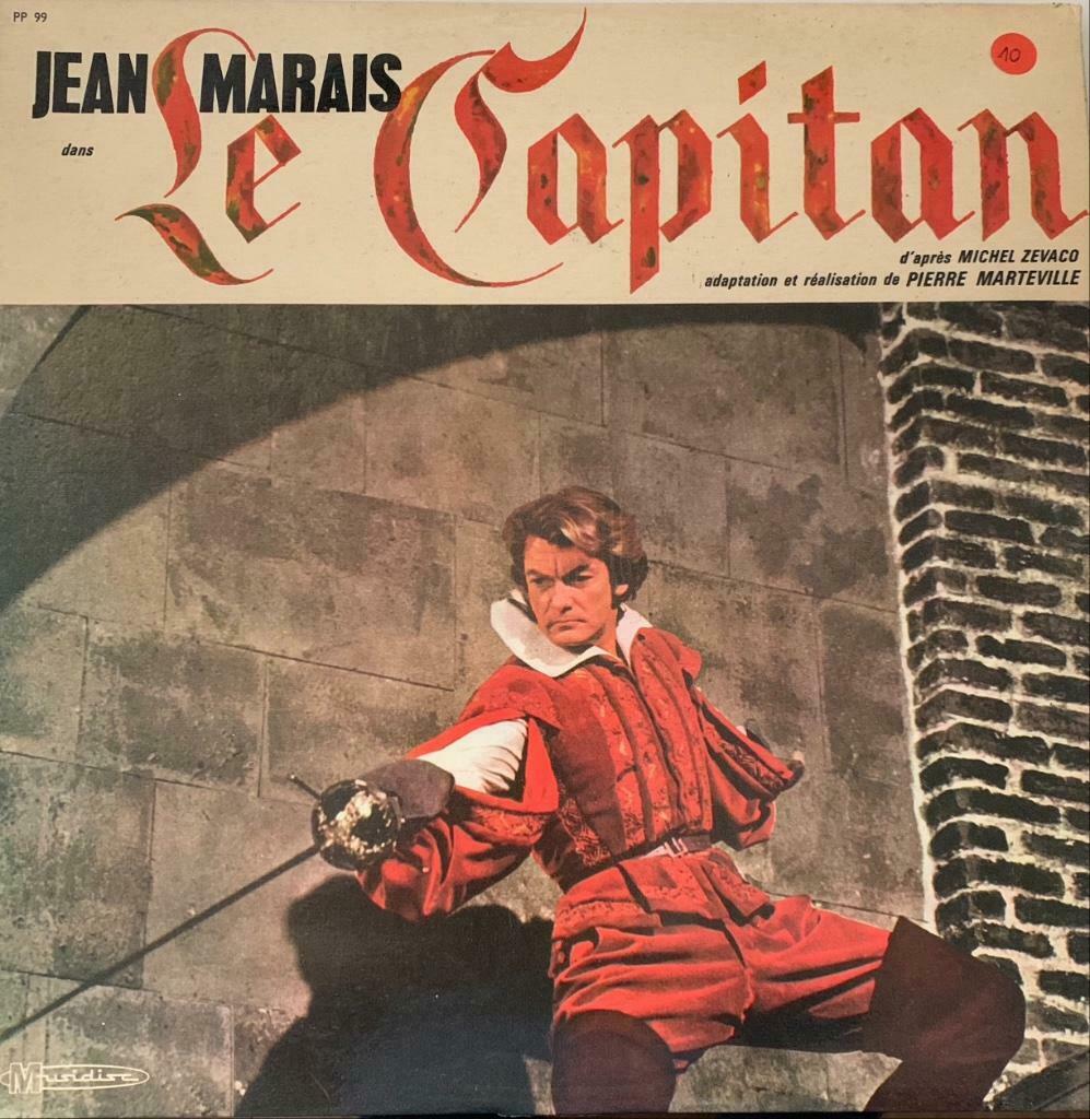 Disque 33 Tours Jean Marais - Le Capitan, Enlèvement ou Envoi, 12 pouces