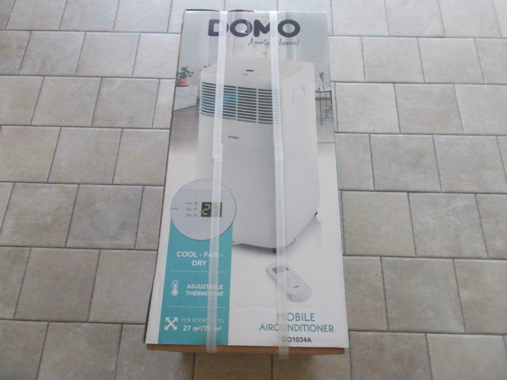 Climatiseur mobile 3 en 1 (DOMO), Electroménager, Climatiseurs, Neuf, Climatiseur mobile, 60 à 100 m³, 3 vitesses ou plus, Refroidissement et Déshumidification