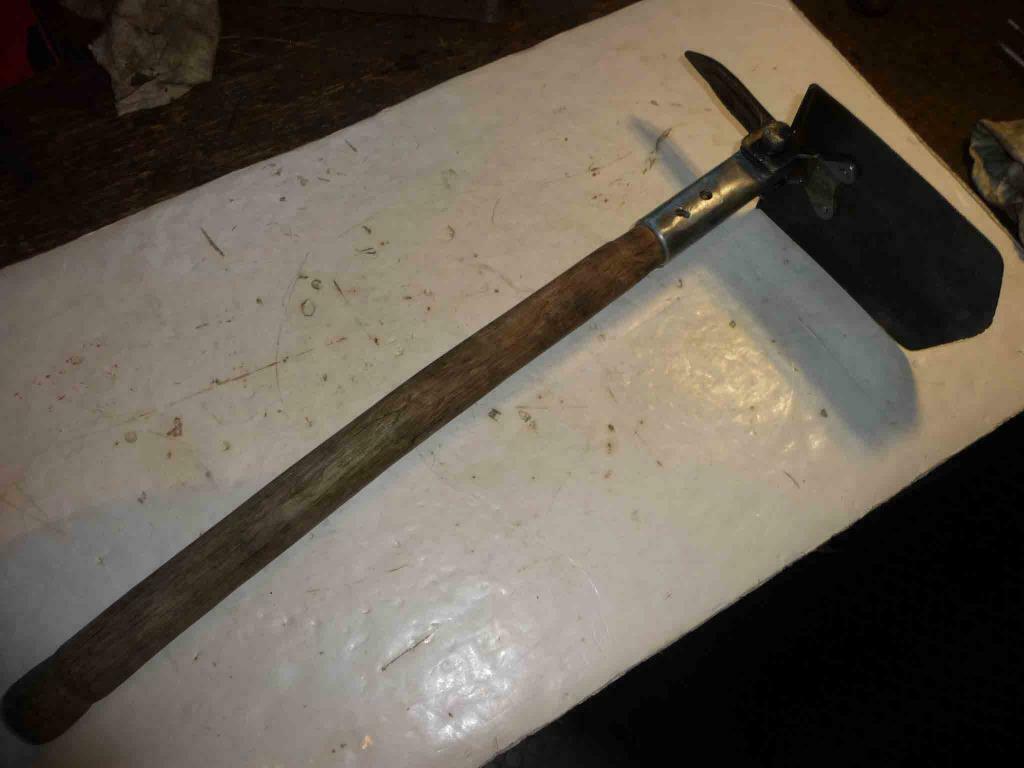 pelle  Allemande repliable avec piochon- UNIKLAPP-DBP, Collections, Objets militaires | Seconde Guerre mondiale, Armée de terre