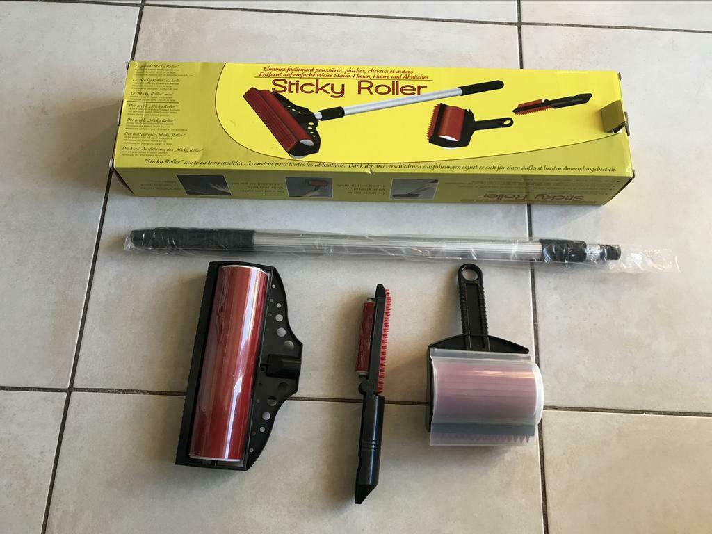 3 brosses roller en silicone lavable pour poils, peluches,…, Comme neuf