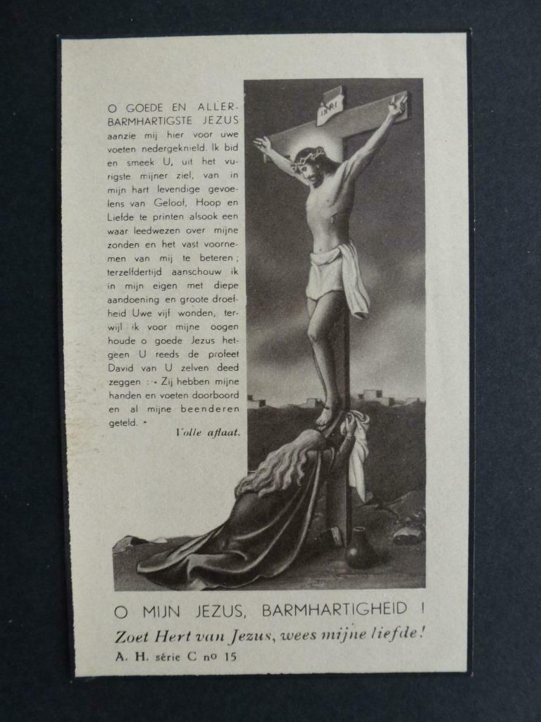 oud doodsprentje Franciscus Xaverius LEYTEN eeredeken  1841, Collections, Envoi, Carte de condoléances