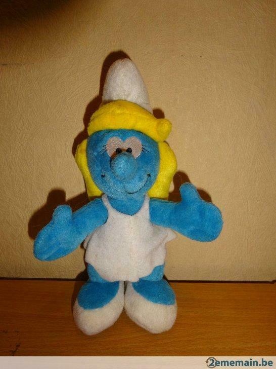 peluche Schtroumpf., Collections, Enlèvement, Neuf, Schtroumpfette, Poupée, Figurine ou Peluche