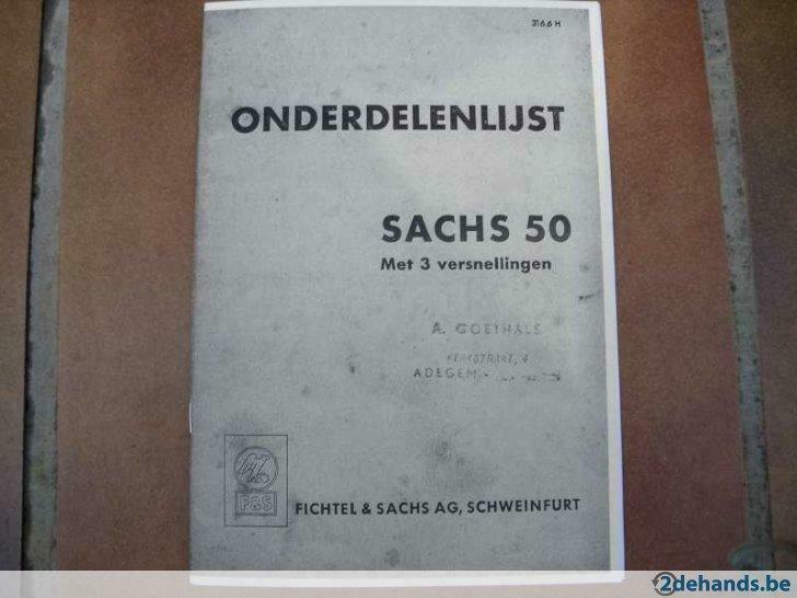 Sachs 50 cc met 3 versnellingen, Ophalen of Verzenden, Nieuw, Overige typen