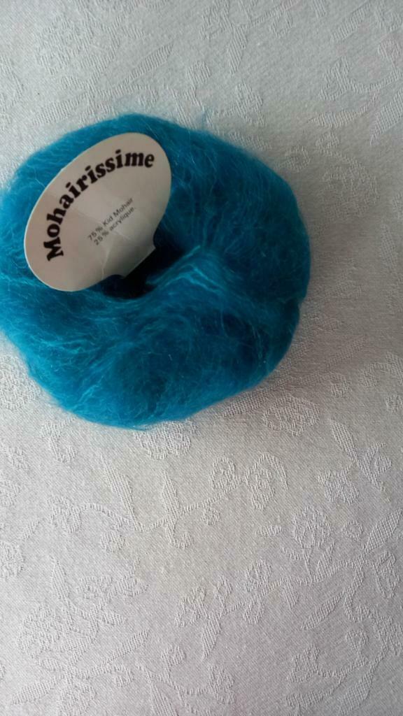 Mohairwol 1 bol van 25 gram = 88 m, Hobby en Vrije tijd, Ophalen of Verzenden, Nieuw