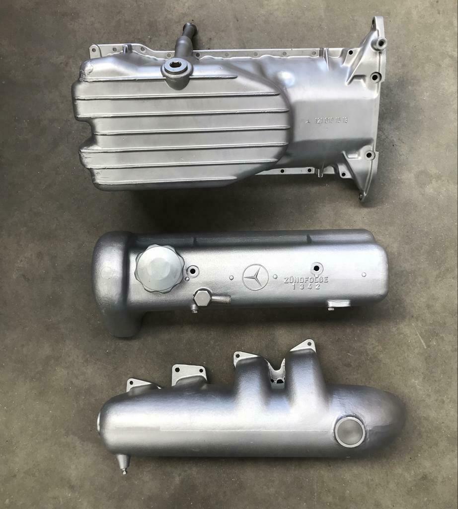 Mercedes onderdelen refurbishen, Ophalen