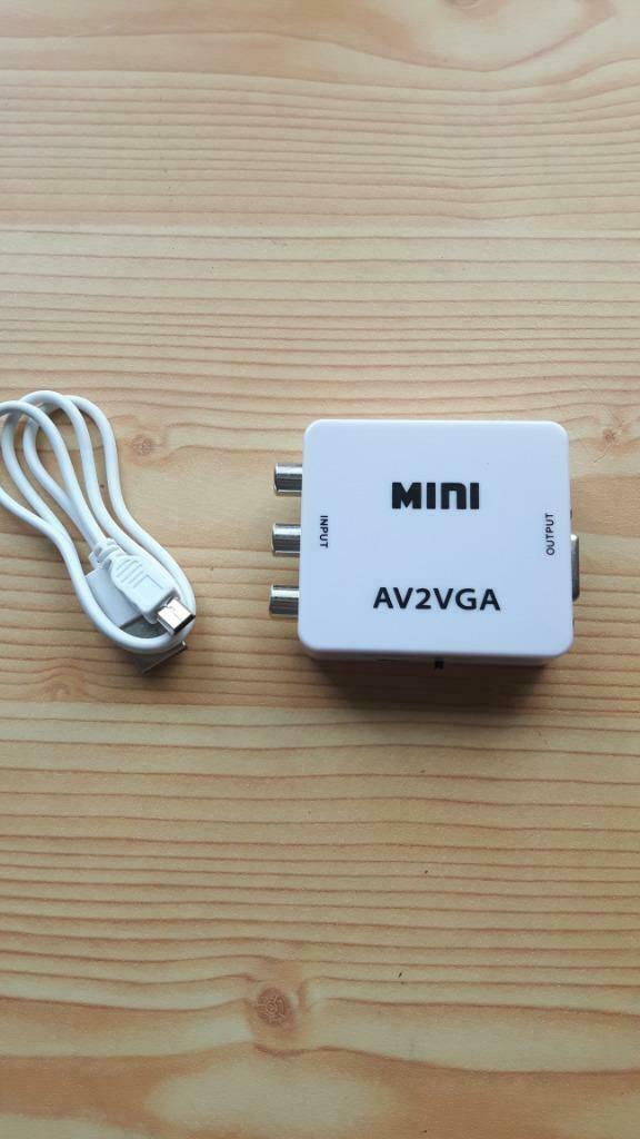 Convertisseur analogique vers sortie VGA, Enlèvement ou Envoi, Neuf