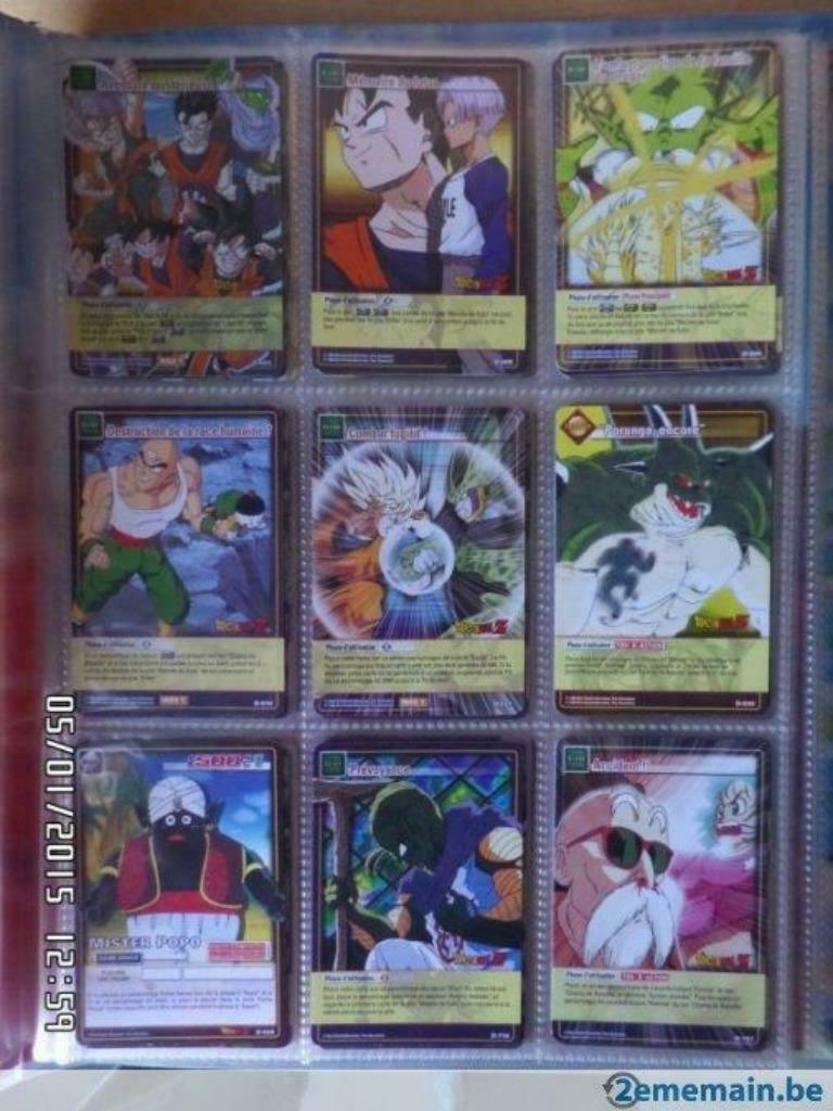 Cartes Dragon Ball z Française série 6 et 7, Enlèvement ou Envoi, Utilisé, Cartes en vrac