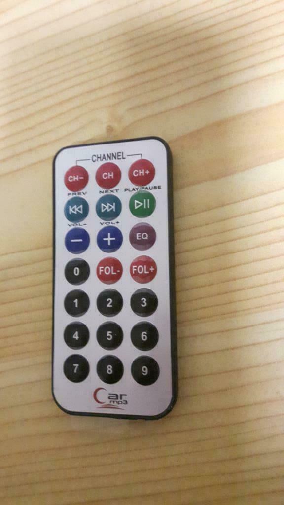 Afstandsbediening CAR MP3, Audio, Tv en Foto, Mp3-spelers | Accessoires | Overige merken, Ophalen of Verzenden, Nieuw, Carkit of Auto-accessoire