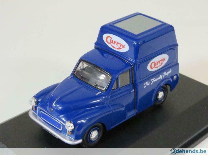 1:43 Oxford Morris Minor Curry's High Top Van, Ophalen of Verzenden, Nieuw, Auto
