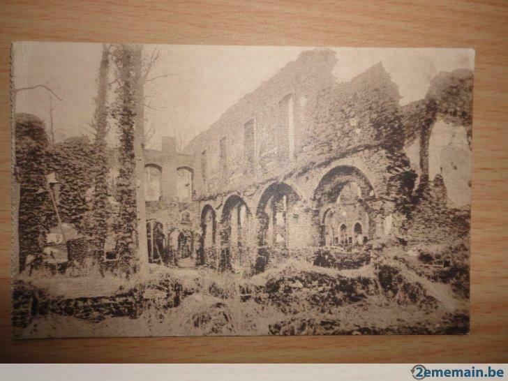carte ancienne abbaye de Villers en ruines (années 1960), Enlèvement ou Envoi
