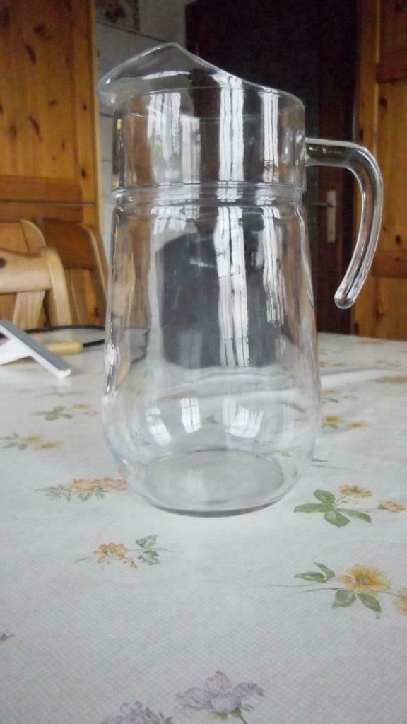 Nieuwe Glazen Karaf, Ophalen of Verzenden, Nieuw