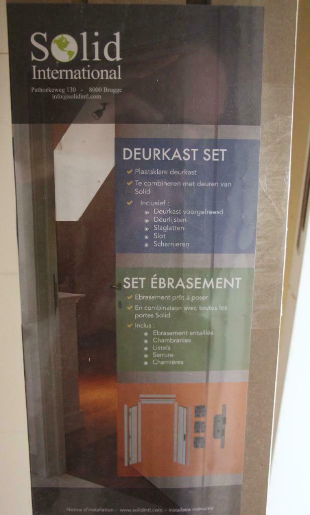 Kit complet en MDF pour porte intérieure NEUF, Enlèvement, Neuf