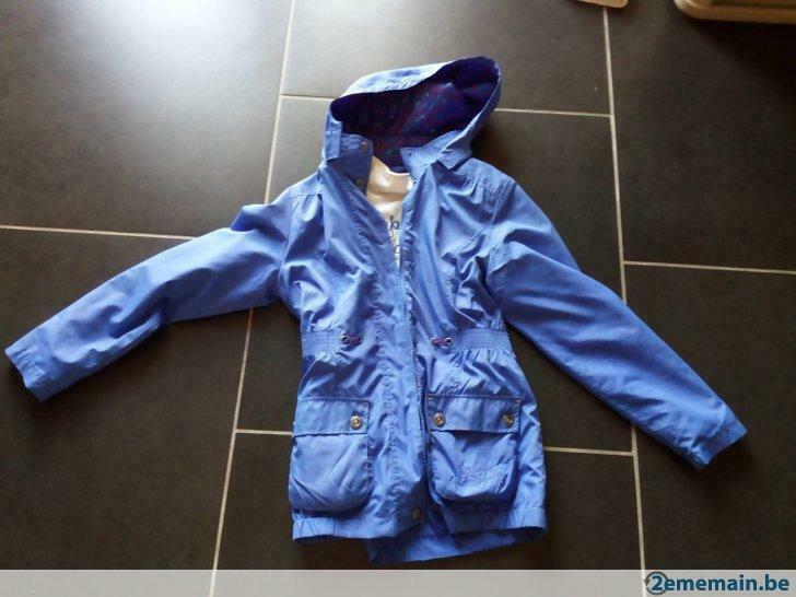 (¨) Veste de pluie avec doublure gilet amovible Taille 152, Enlèvement ou Envoi, Utilisé, Manteau
