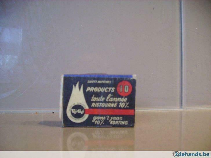 houten luciferdoosje vege, Verzamelen, Ophalen of Verzenden, Nieuw, Luciferdoosjes of -merken