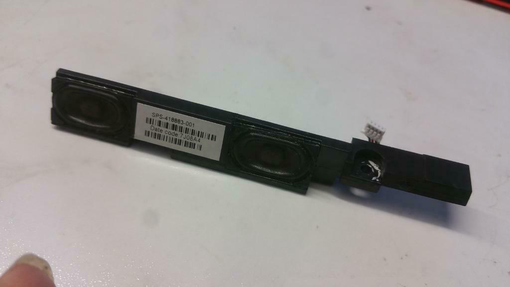 jw0916 : speaker set voor laptop HP compaq 6910p , model HST, Ophalen of Verzenden, Gebruikt