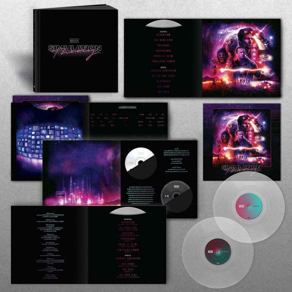 2LP+2Cd Box Muse Simulation Theory TRANSPARANT Vinyl ZGAN, CD & DVD, Vinyles | Pop, Comme neuf, Autres formats, Enlèvement ou Envoi