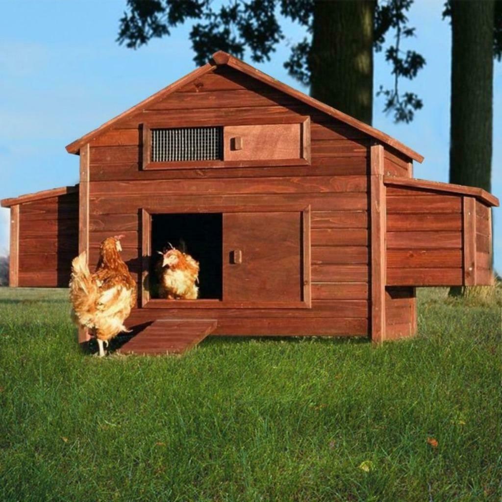 Poulailler Poitiers poulailler XXL abri 8 poules caille coq, Animaux & Accessoires, Volatiles | Accessoires, Neuf, Poulailler