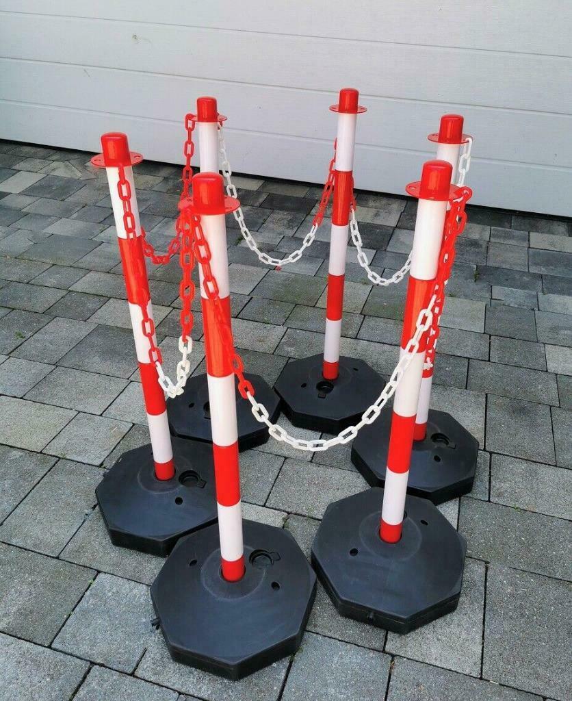 Afzettingen Barrièrepaal Kettingenbarrière Slagboomketting, Enlèvement ou Envoi, Neuf, Synthétique