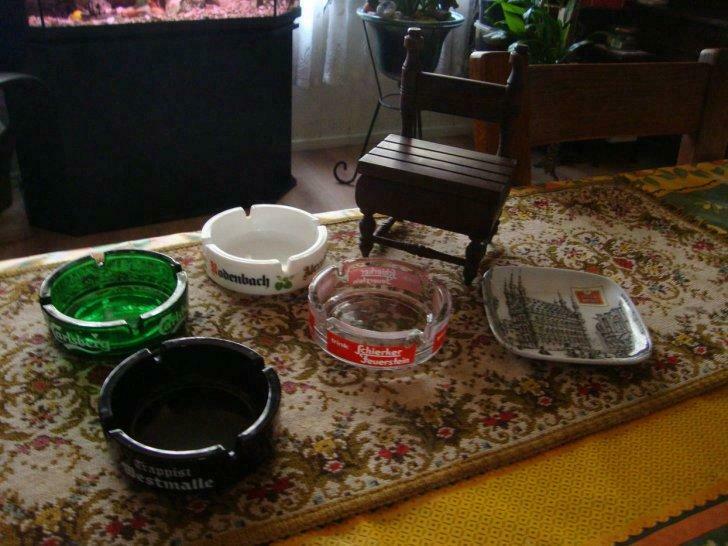 Asbakjes en Verzamelobjecten van biermerken vanaf, Gebruikt