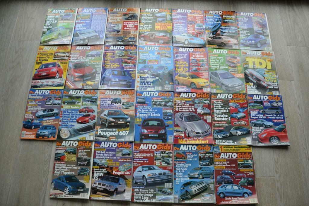 De Autogids Jaargang 1999: 26 nummers, Livres, Autos | Brochures & Magazines, Utilisé, Général, Enlèvement