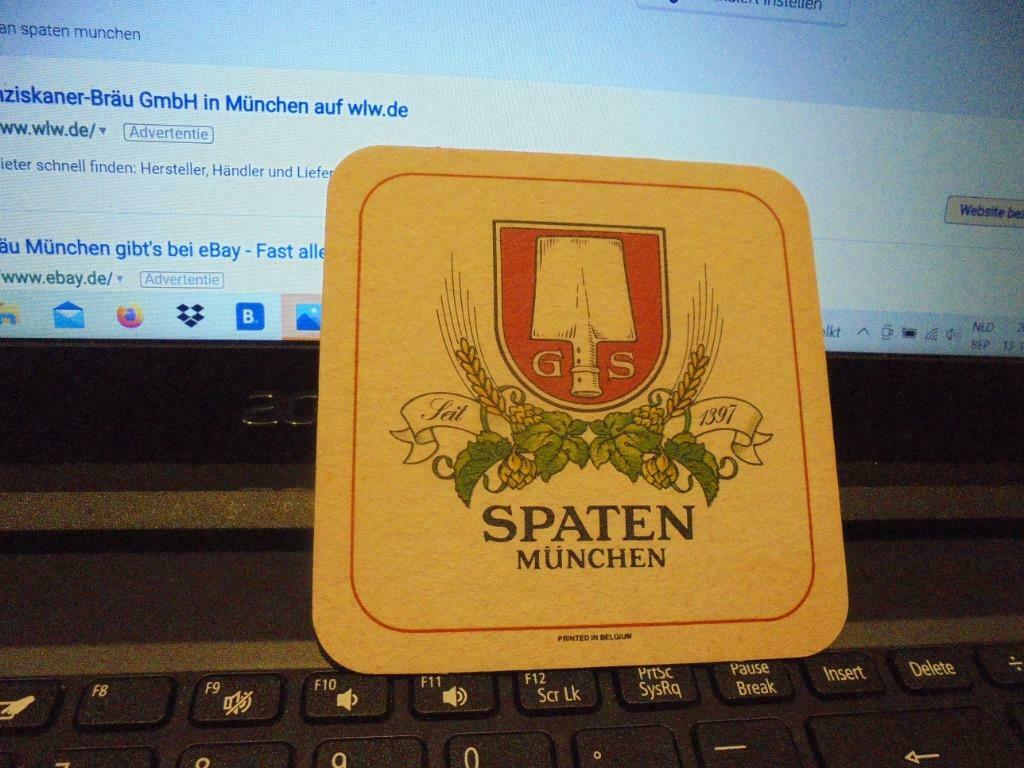 Spaten Munchen, Collections, Enlèvement ou Envoi, Comme neuf, Sous-bock, Autres marques