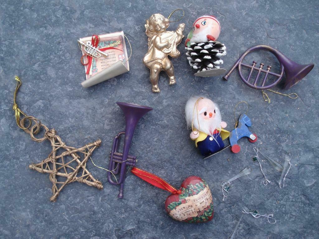 Retro kerstversiering, Diversen, Kerst, Ophalen of Verzenden, Zo goed als nieuw