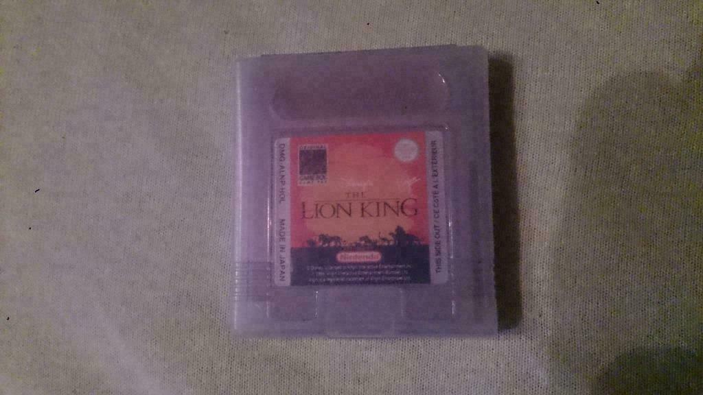 The lion king, Consoles de jeu & Jeux vidéo, Jeux | Nintendo Game Boy, Utilisé, Enlèvement ou Envoi