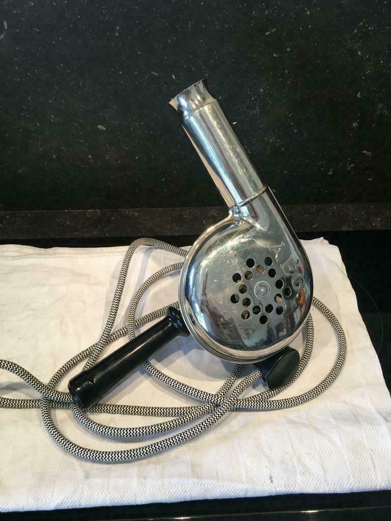 vintage BARBERSHOP  haardroger AEG radiopur 50's, Ophalen of Verzenden