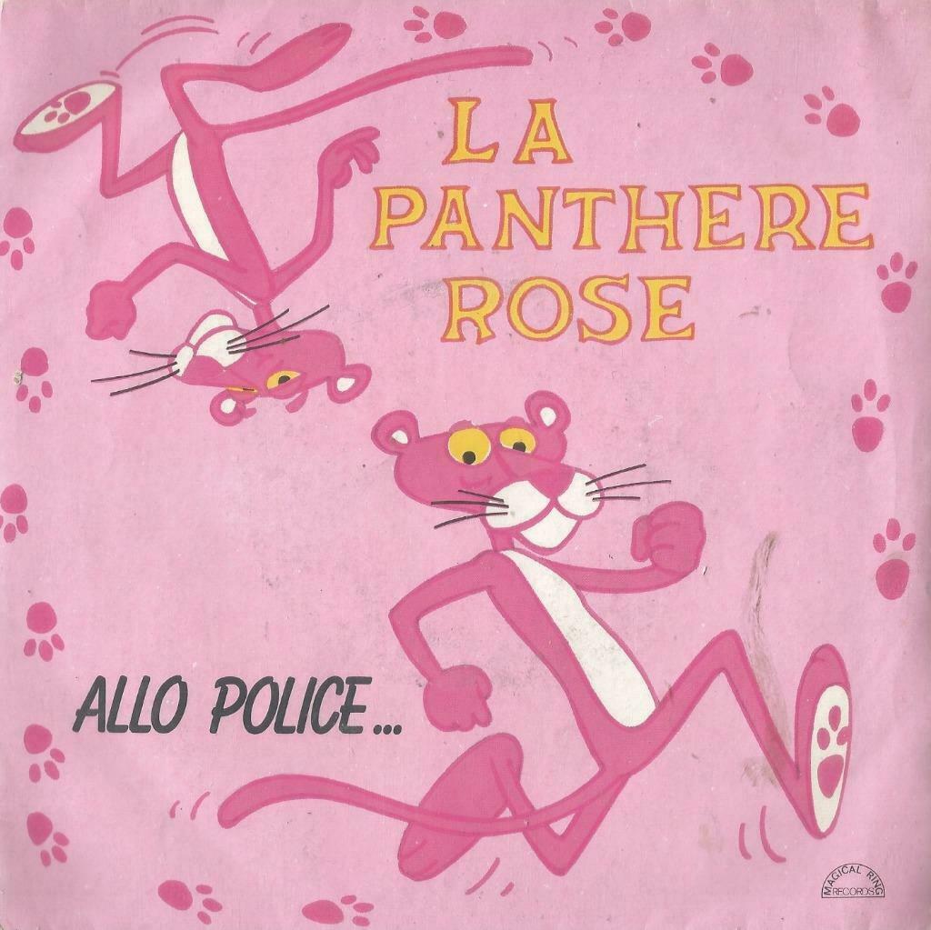 La Panthere Rose – La panthère rose / Allo Police - Single, Enlèvement ou Envoi, Single, Utilisé, Musique de films et Bande son